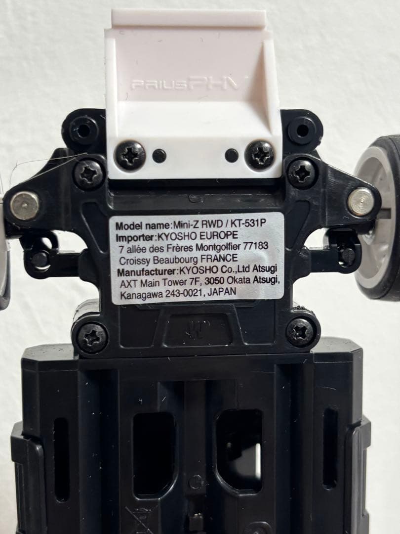 京商ミニッツ RWD ヤンキープリウス仕様 LEDライト付き