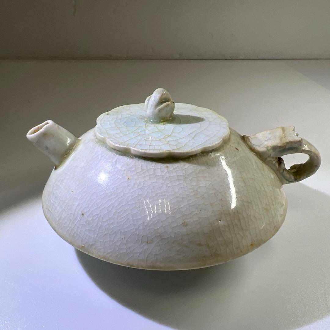 中国宋時代　影青急須型水滴　幅約12㎝　東Y7-0715⭐︎2F タエサ