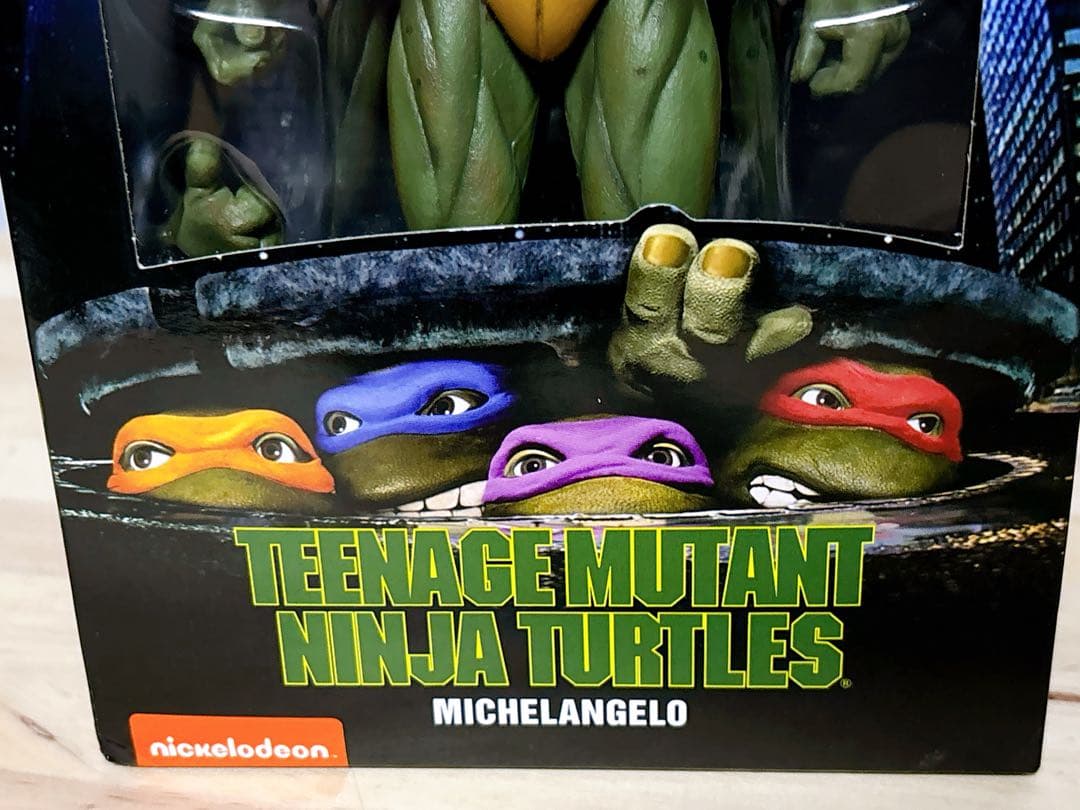 NECA製　ティーンエイジ・ミュータント・ニンジャ・タートルズ　ミケランジェロ