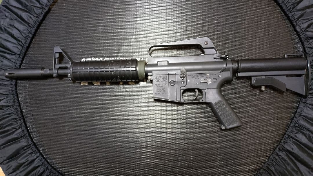 電動ガン XM177 G&Pメタルフレーム ハンドガード 可動未確認 一部難あり