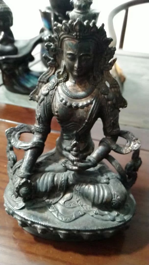 銅製 仏像 重工彫刻 開運 風水 古美術品 置物
