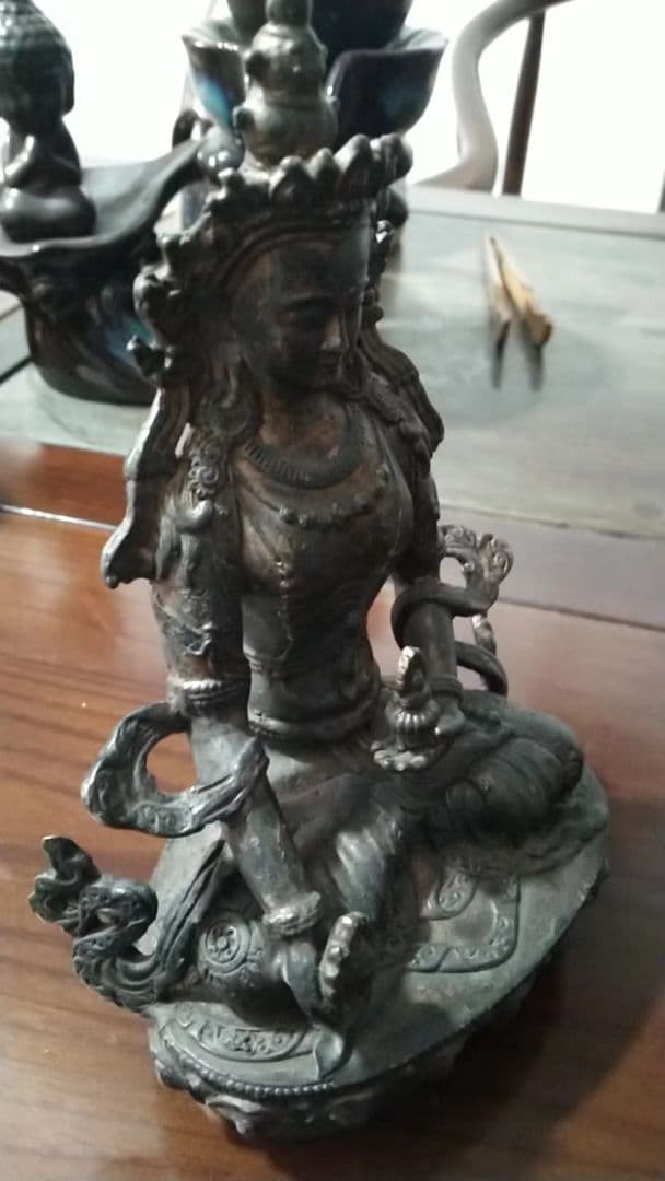 銅製 仏像 重工彫刻 開運 風水 古美術品 置物