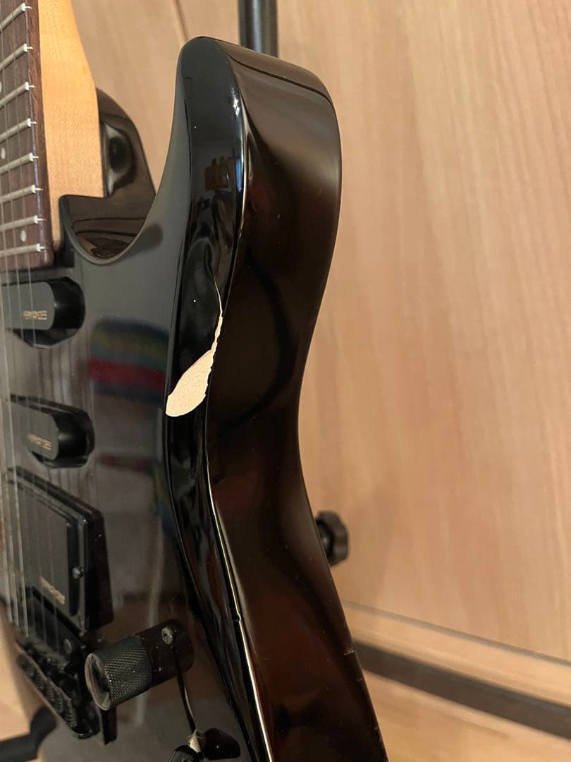 FERNANDES エレキギター 塗装欠けあり SSH仕様 ギグバッグ付き