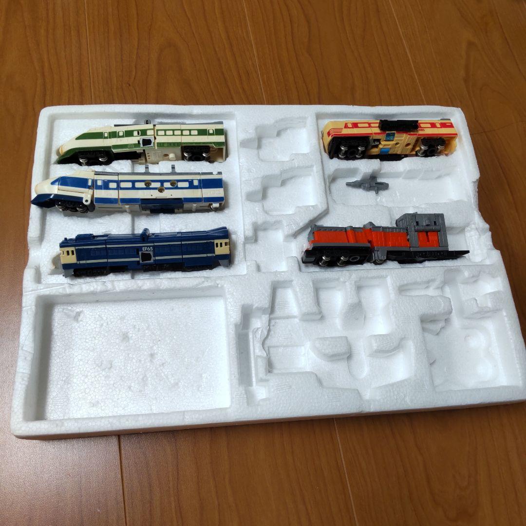 トランスフォーマー　トレインボット　重連合体戦士　ライデン