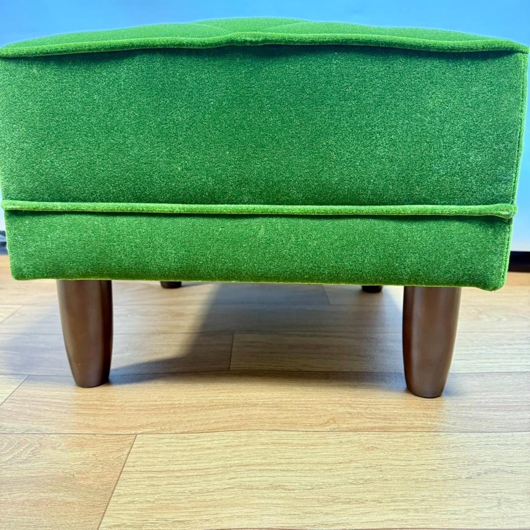 ☆未使用品 カリモク 60 オットマン モケットグリーン X36206QDK