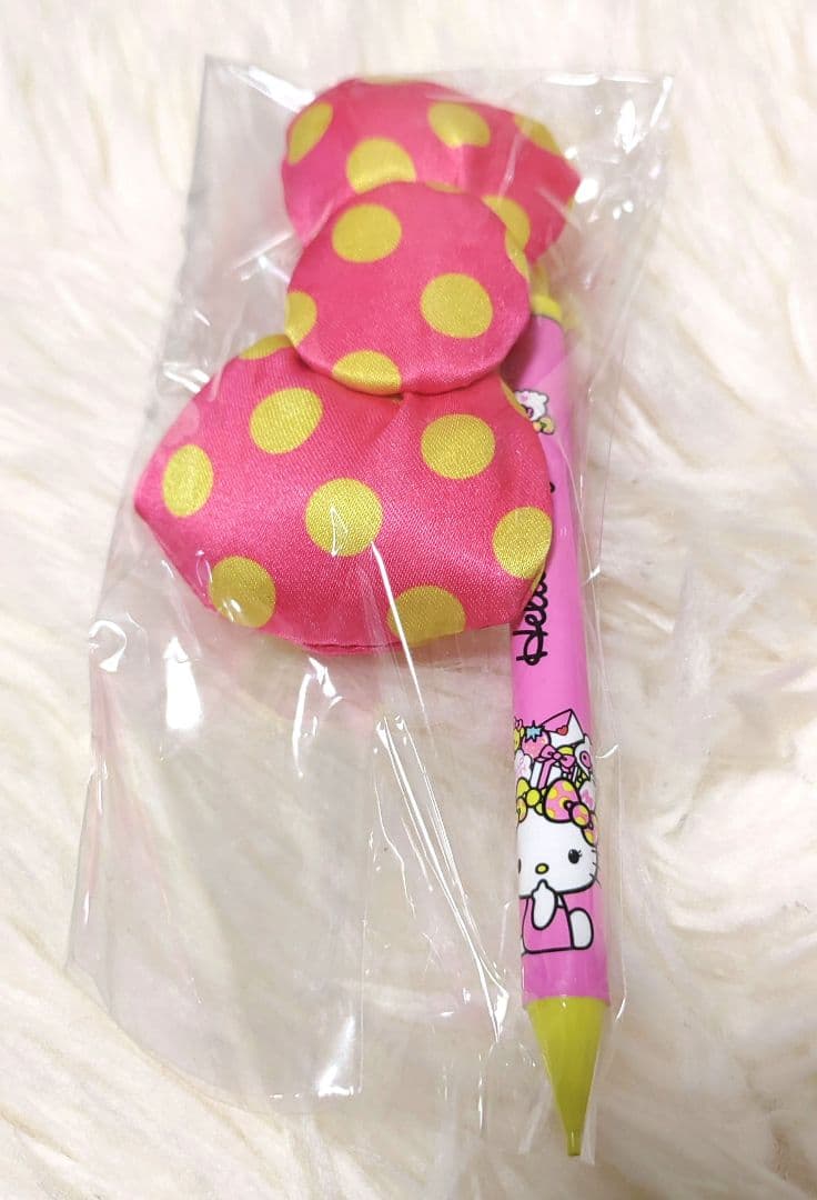 キティ　ユニバーサルスタジオジャパン　リボン　シャープペン　激レア