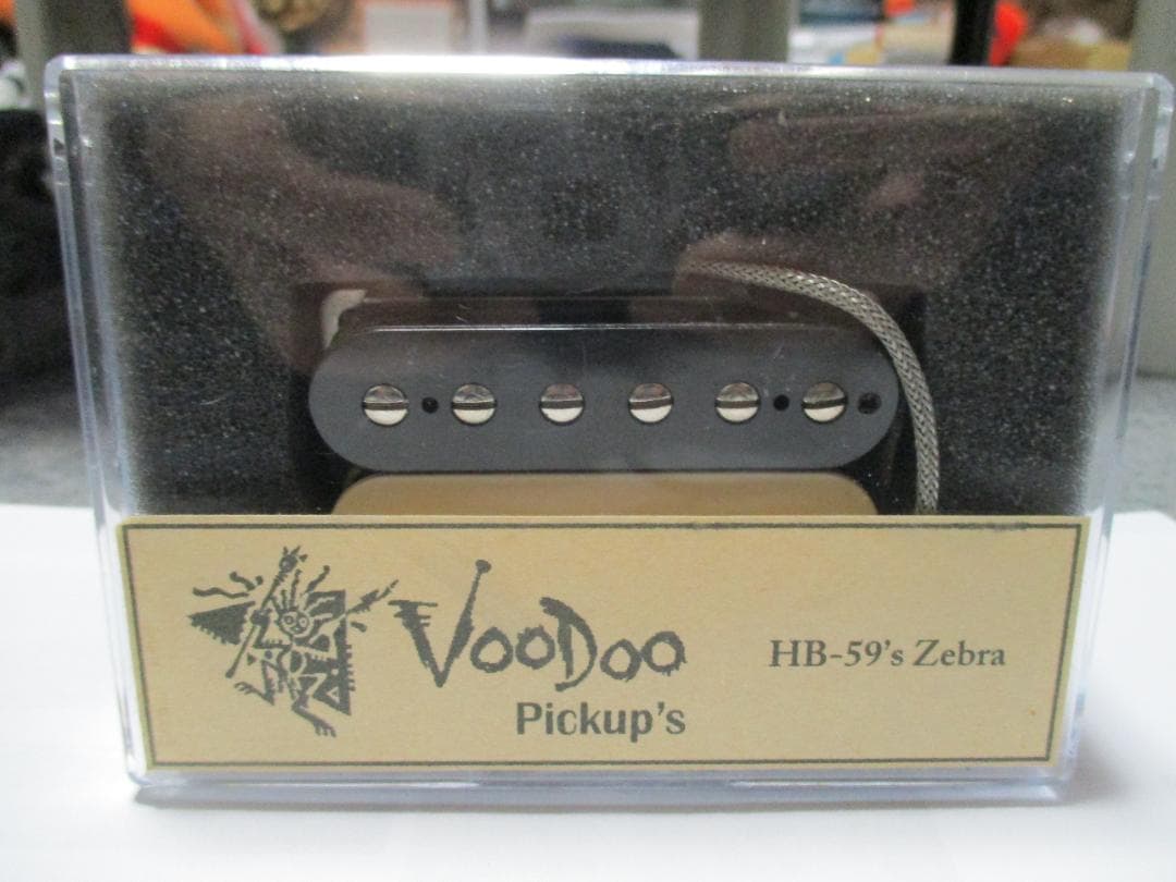 Gmtlover　Voodoo ピックアップ HB-59's Zebra