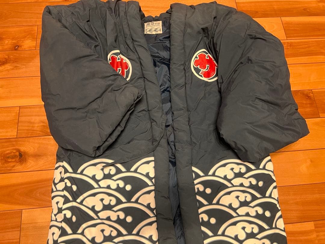 サザンオールスターズ25周年記念 半纏　青色波模様