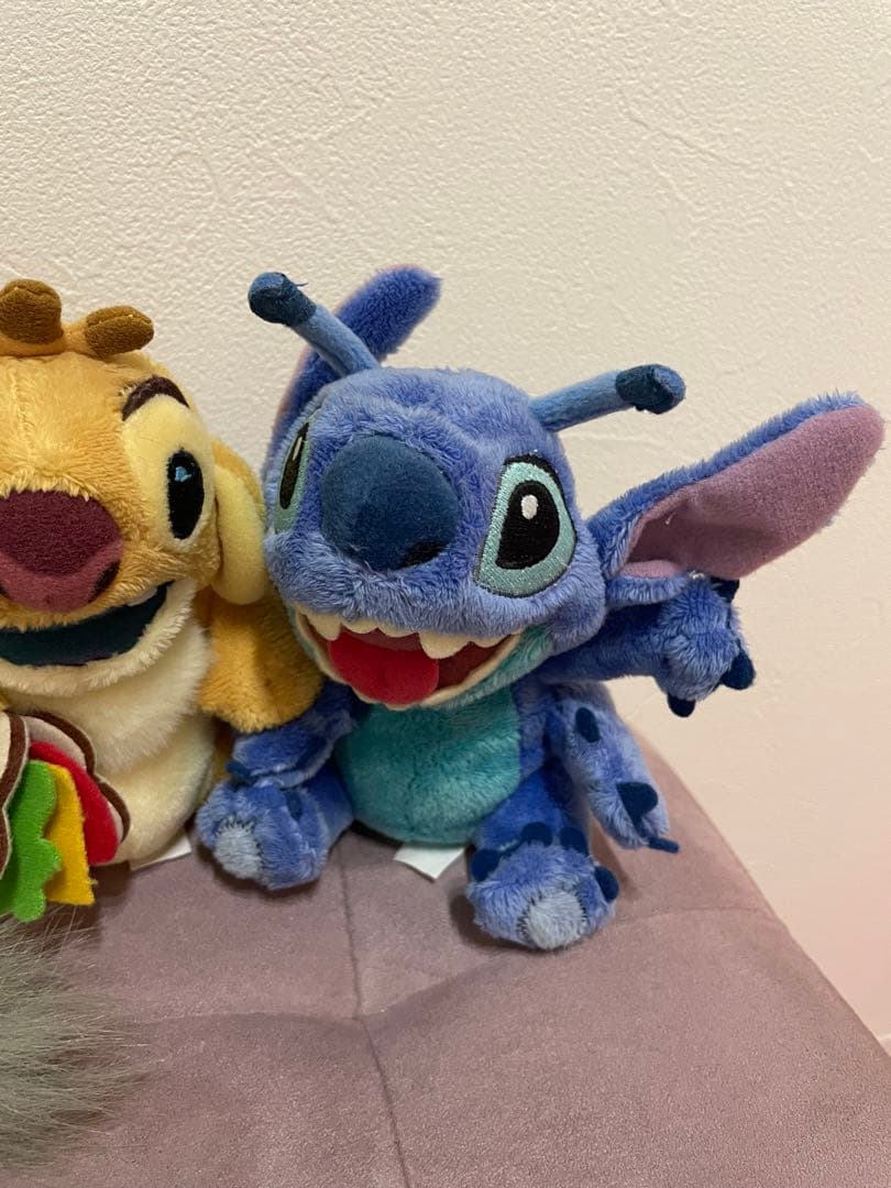 スティッチ ディズニーストア　ぬいぐるみセット