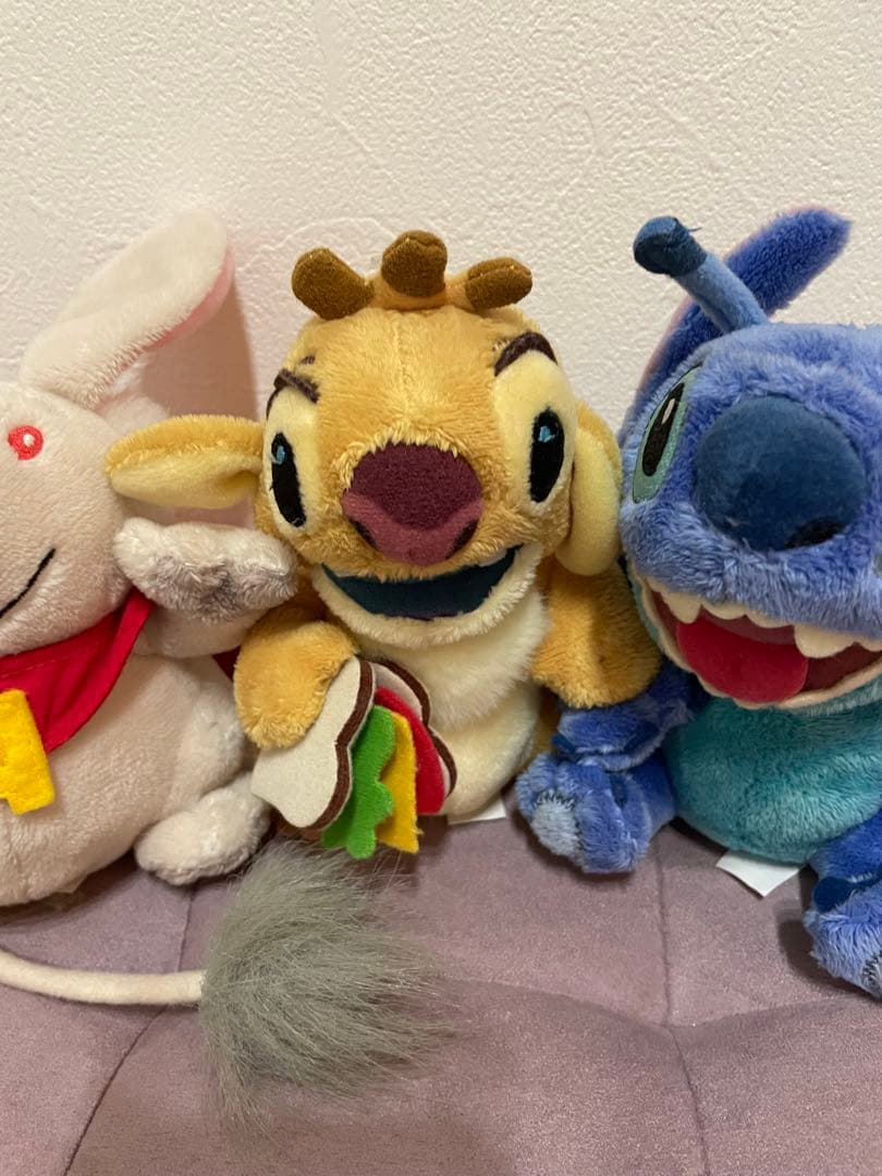 スティッチ ディズニーストア　ぬいぐるみセット