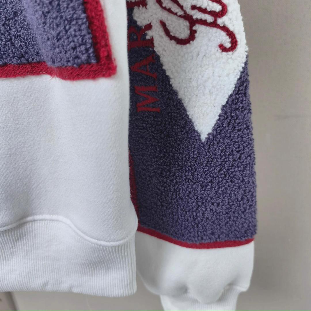 希少Martine Rose x Supreme ジップアップパーカー ホワイト