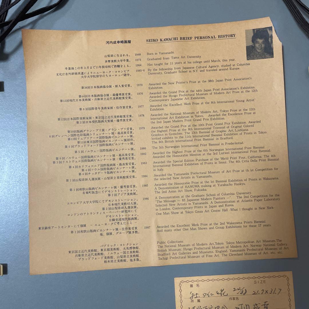 ベルナールビュッフェリトグラフアイリス