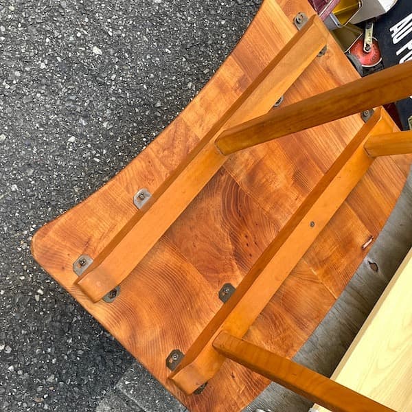 アーコール　エンドテーブル　イギリスビンテージ　木製テーブル　コンソール