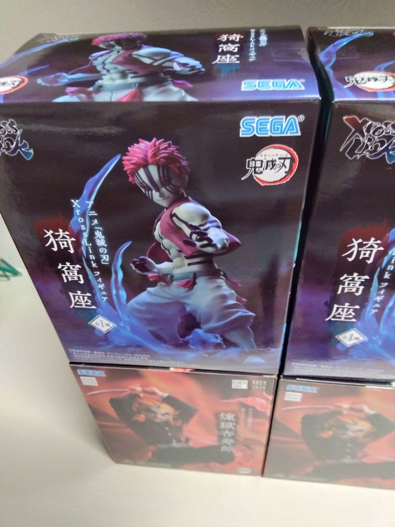 鬼滅の刃 XrossLink 煉獄杏寿郎×3 猗窩座×3