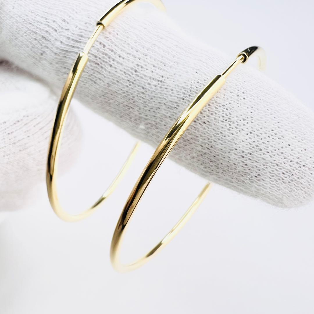 美品 MARIA BLACK Senorita 50 Hoop Gold HP.