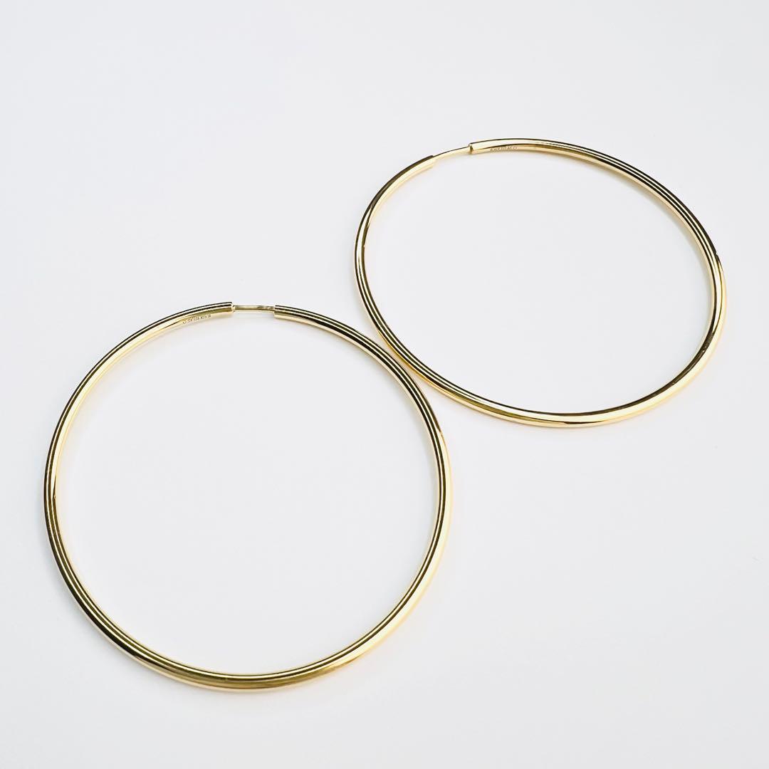 美品 MARIA BLACK Senorita 50 Hoop Gold HP.