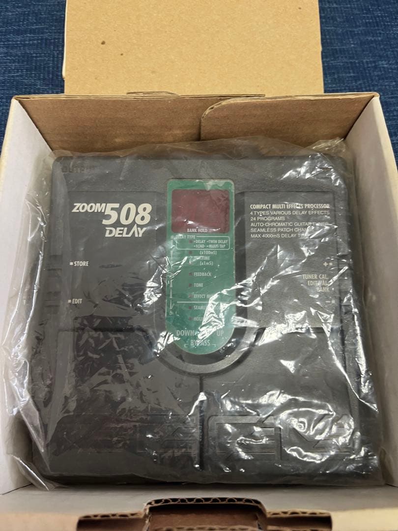 ZOOM 508 DELAY ギターエフェクター ディレイ　検索用 布袋