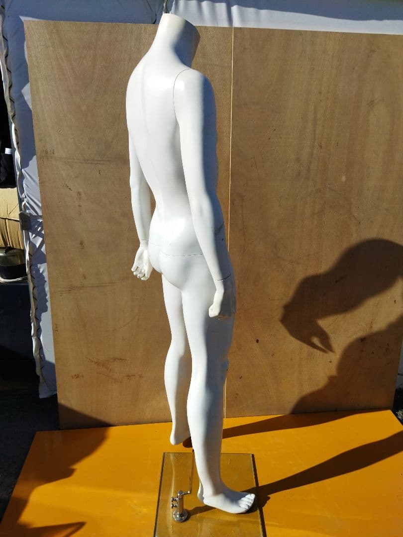 男性用マネキン トルソー 約50×43×H170cm　人形　等身大