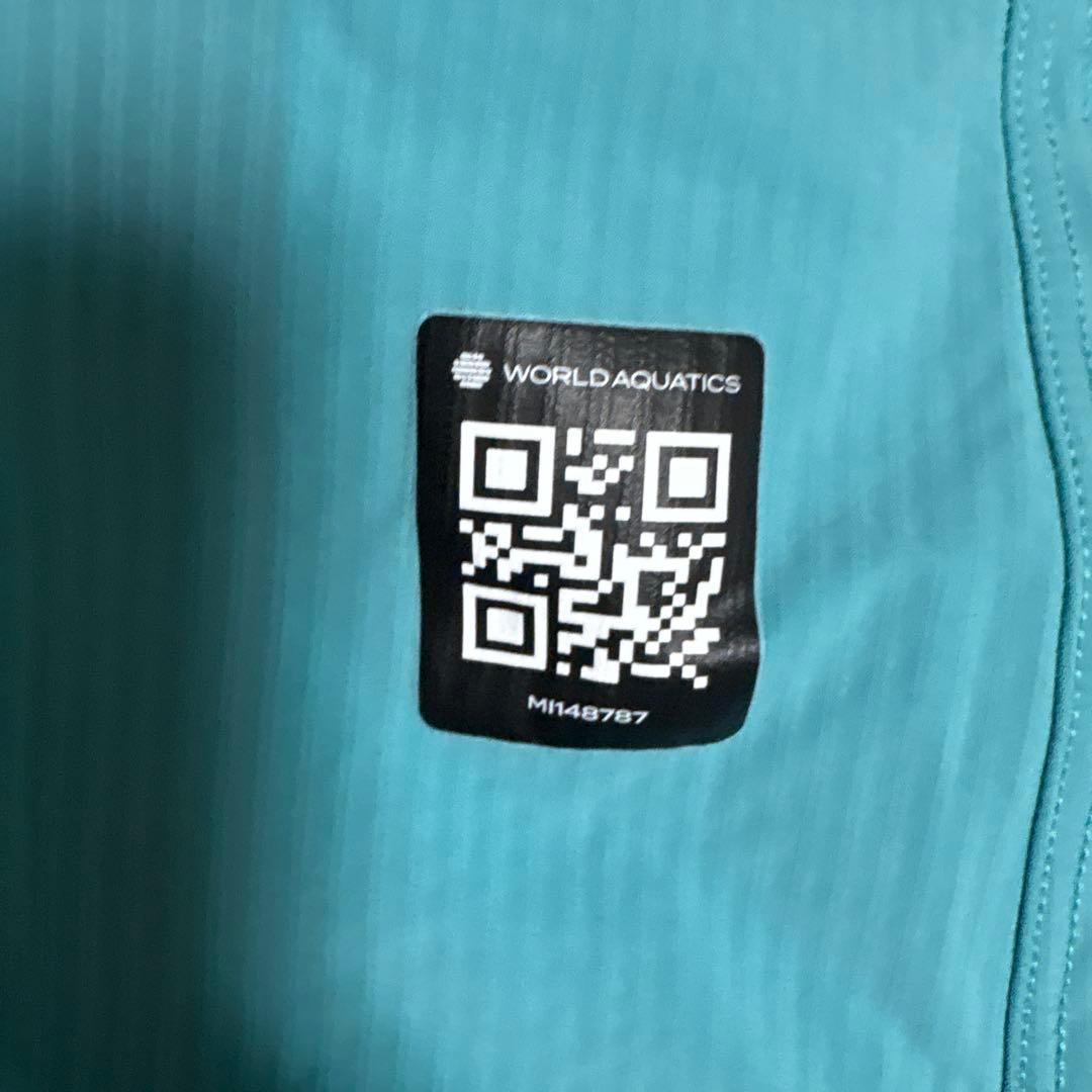 GX SONIC6 CR 競泳水着 水色 ストライプ