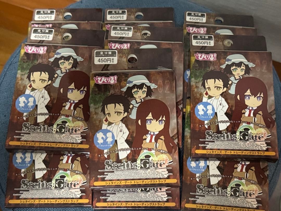 ぴくりる！ シュタインズ・ゲート トレーディングストラップ BOX 未開封
