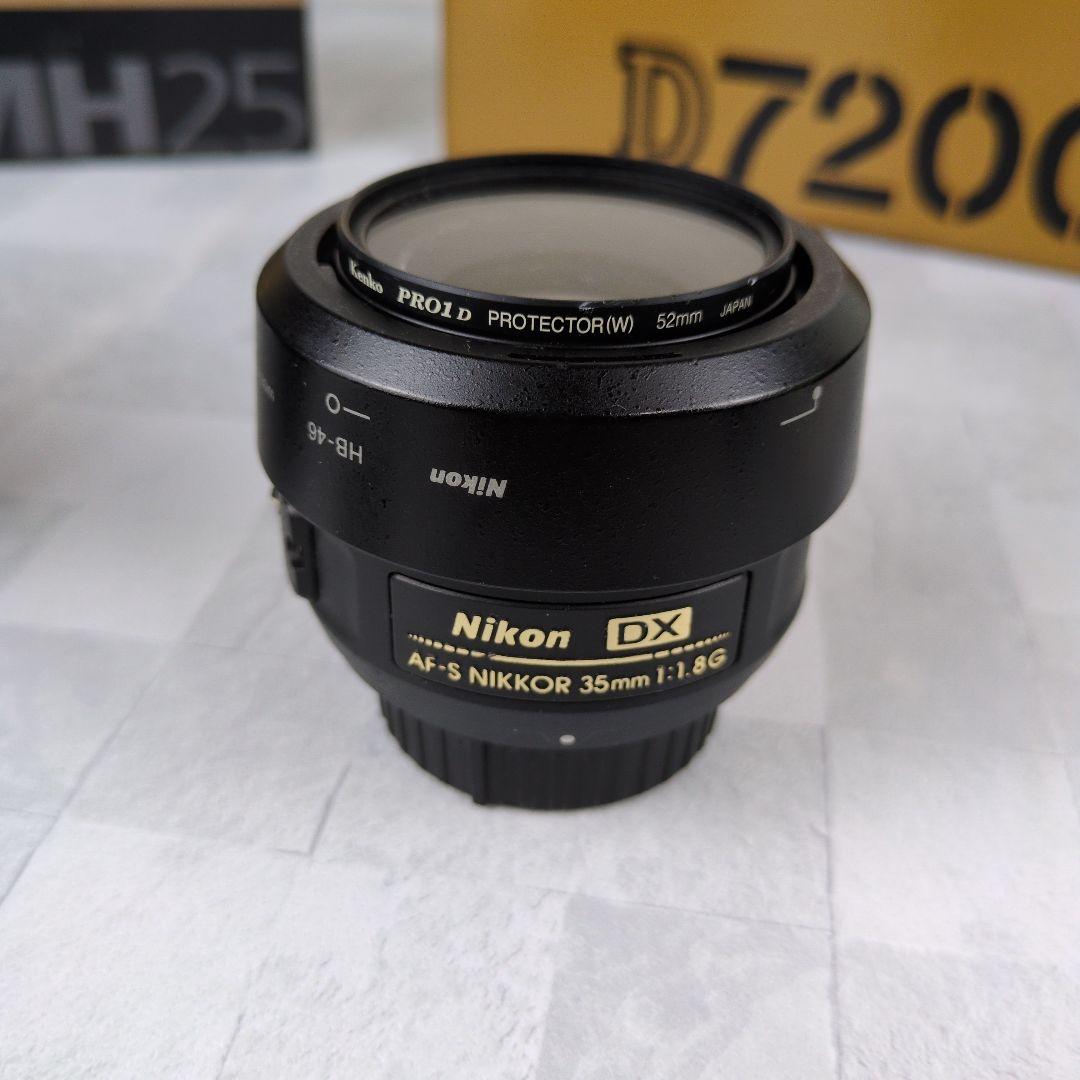 デジタルカメラ Nikon D7200 AF-S DX NIKKOR 35mm f/1.8G