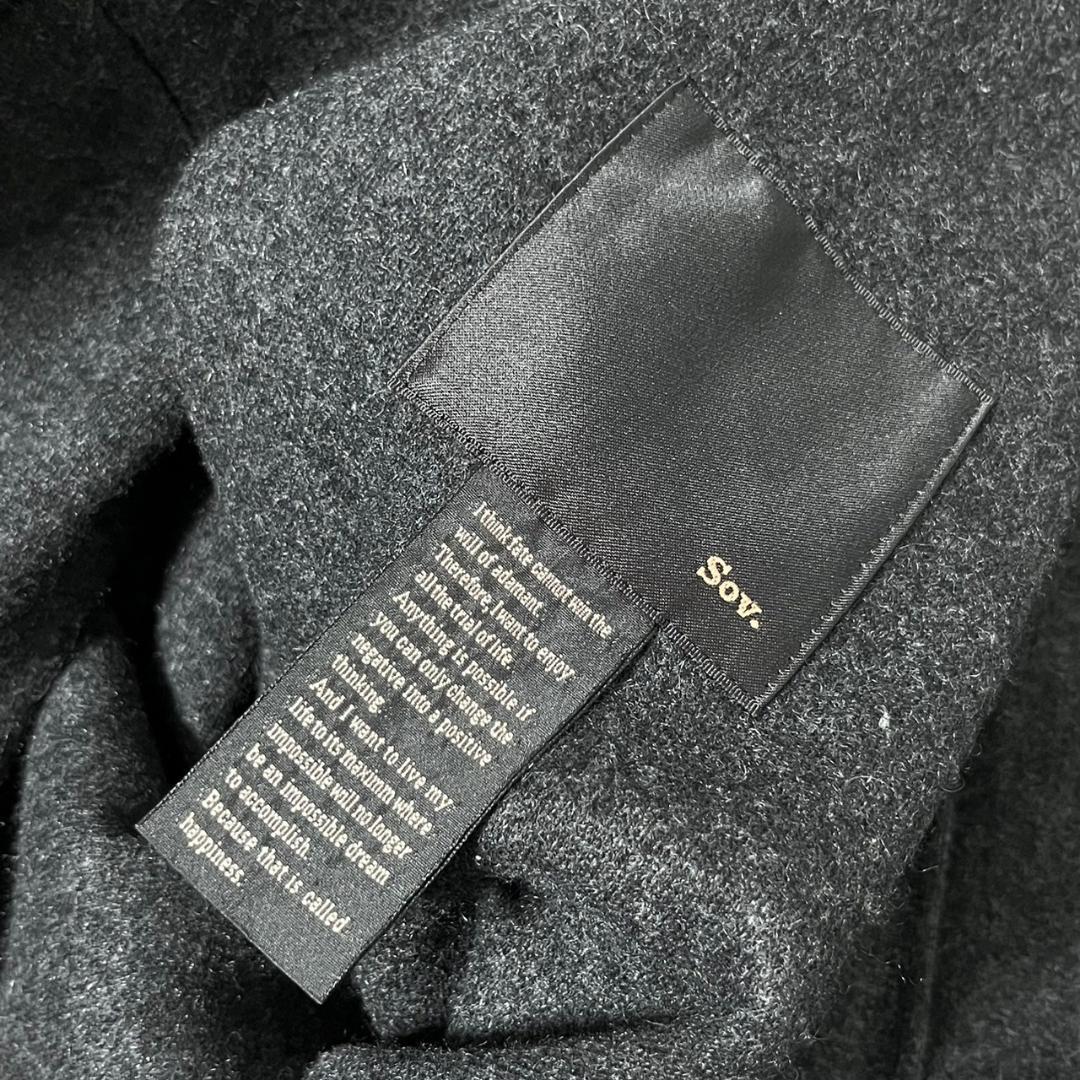 ダブルスタンダードクロージング Sov. カシミア チェスターコート N408