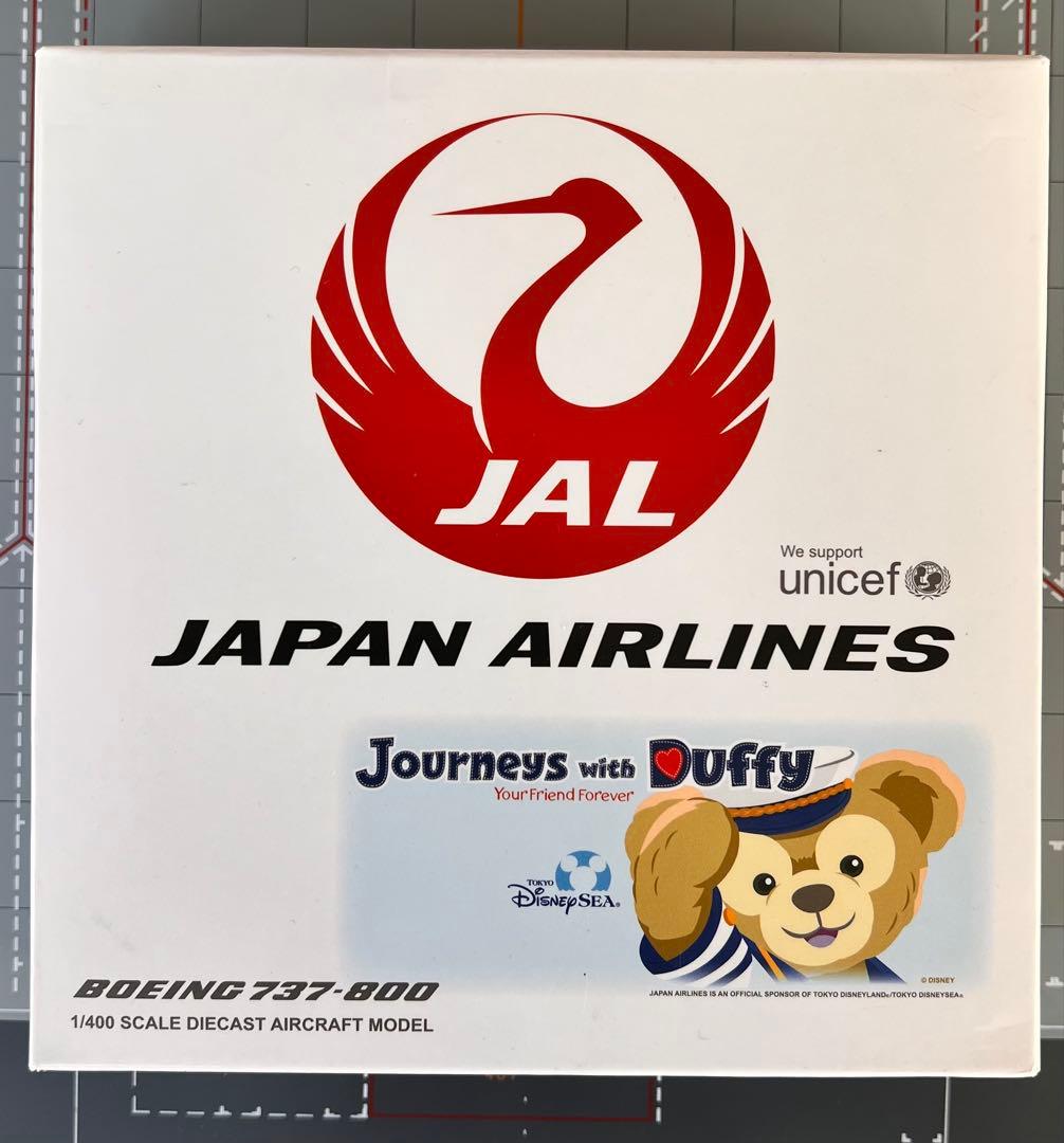 1/400 JAL 日本航空 737-800 ダッフィー
