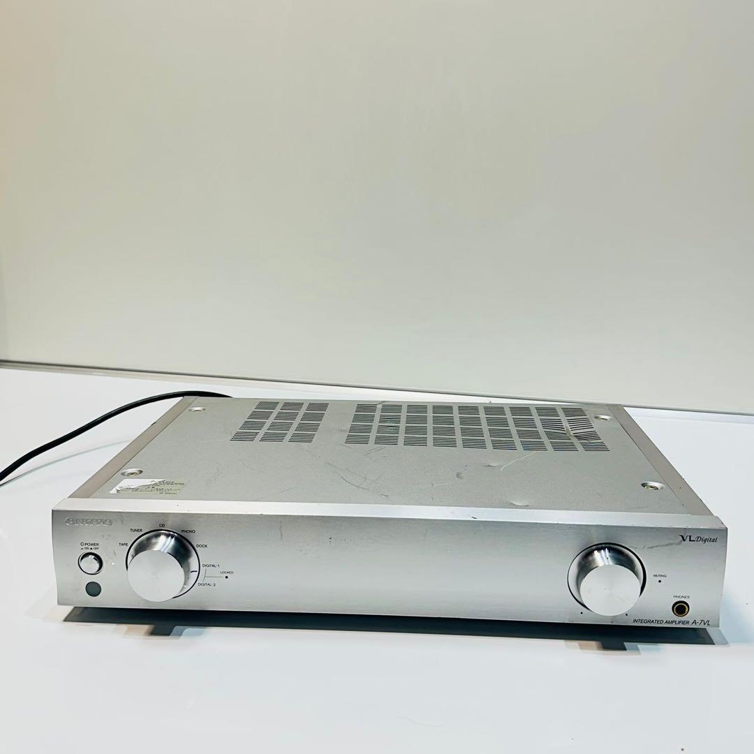 オンキョー プリメインアンプ A-7VL 動作確認