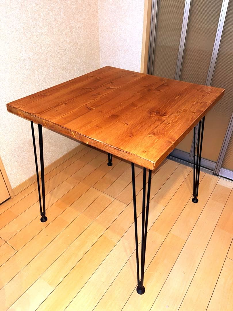 LOWYA 天然木ダイニングテーブル70cm