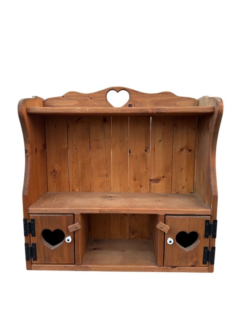 カントリー家具 木製シェルフ