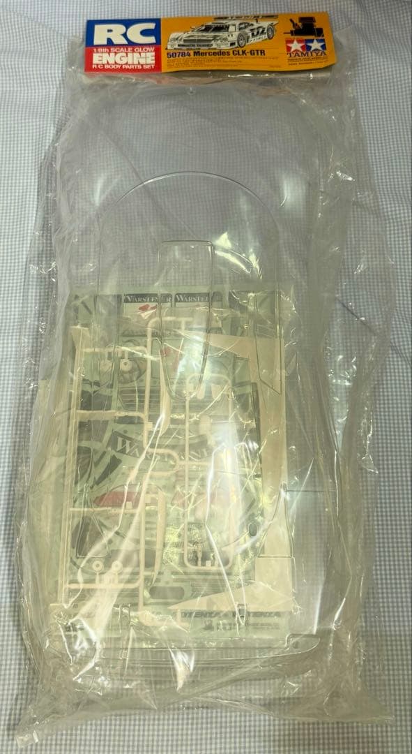 タミヤ★Mercedes CLK-GTR エンジンRCカー スペアボディ 1/8