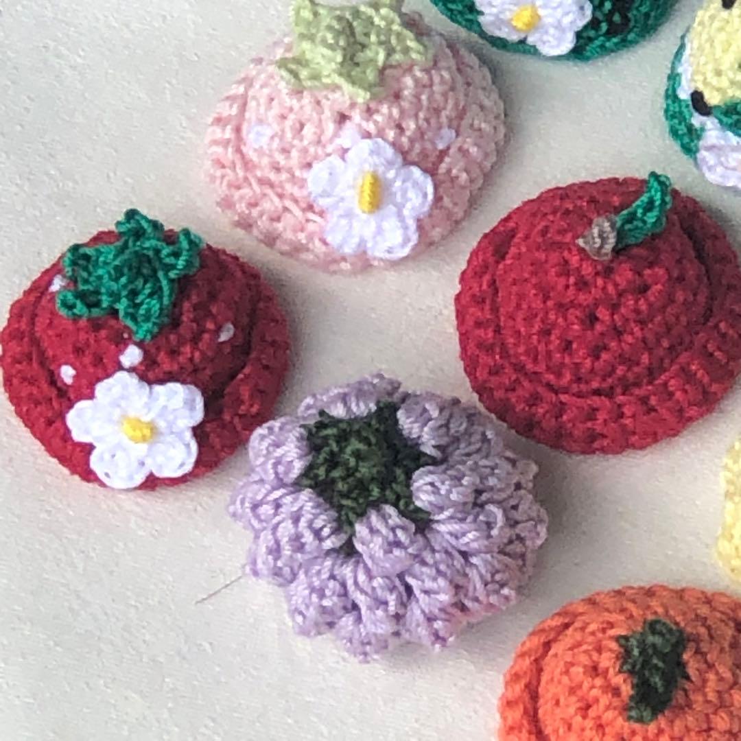tulip★ハンドメイドパーツ★かぎ針編み♪色々