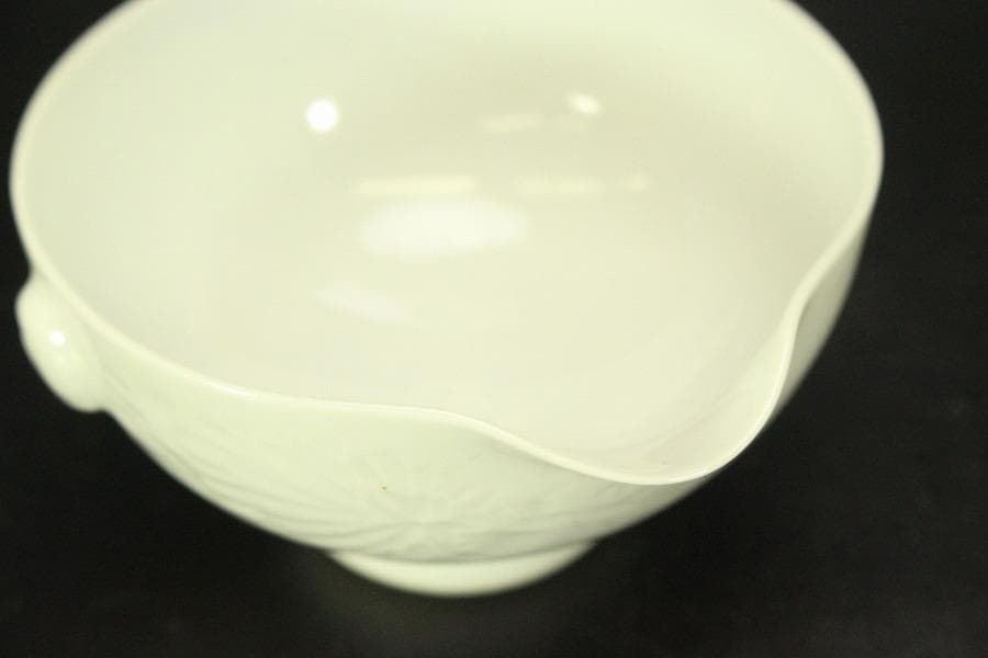 出石焼 煎茶器 宝瓶 湯冷 碗 共箱(メ1537)