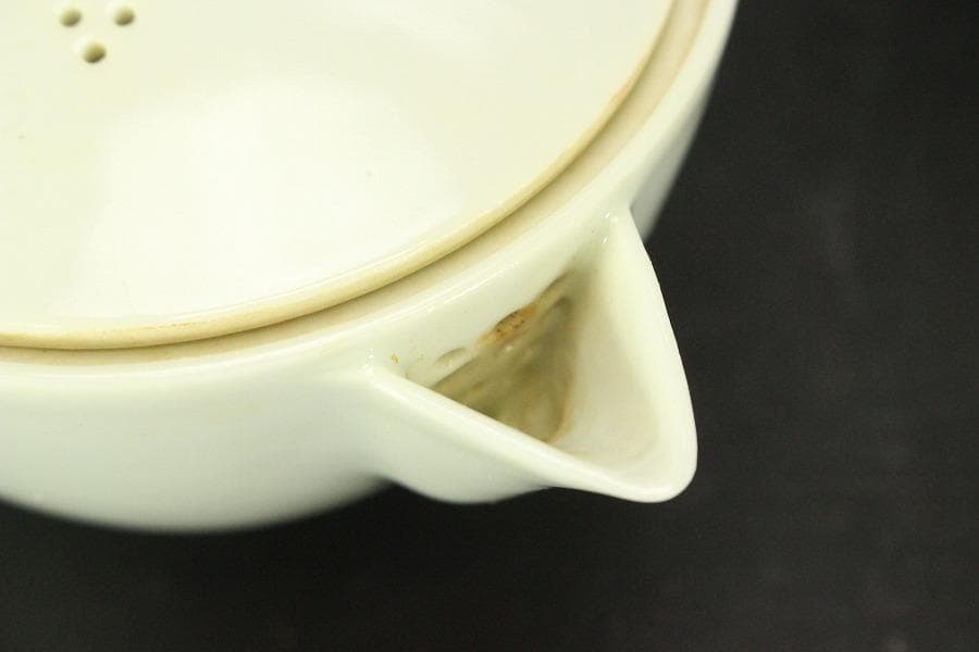 出石焼 煎茶器 宝瓶 湯冷 碗 共箱(メ1537)