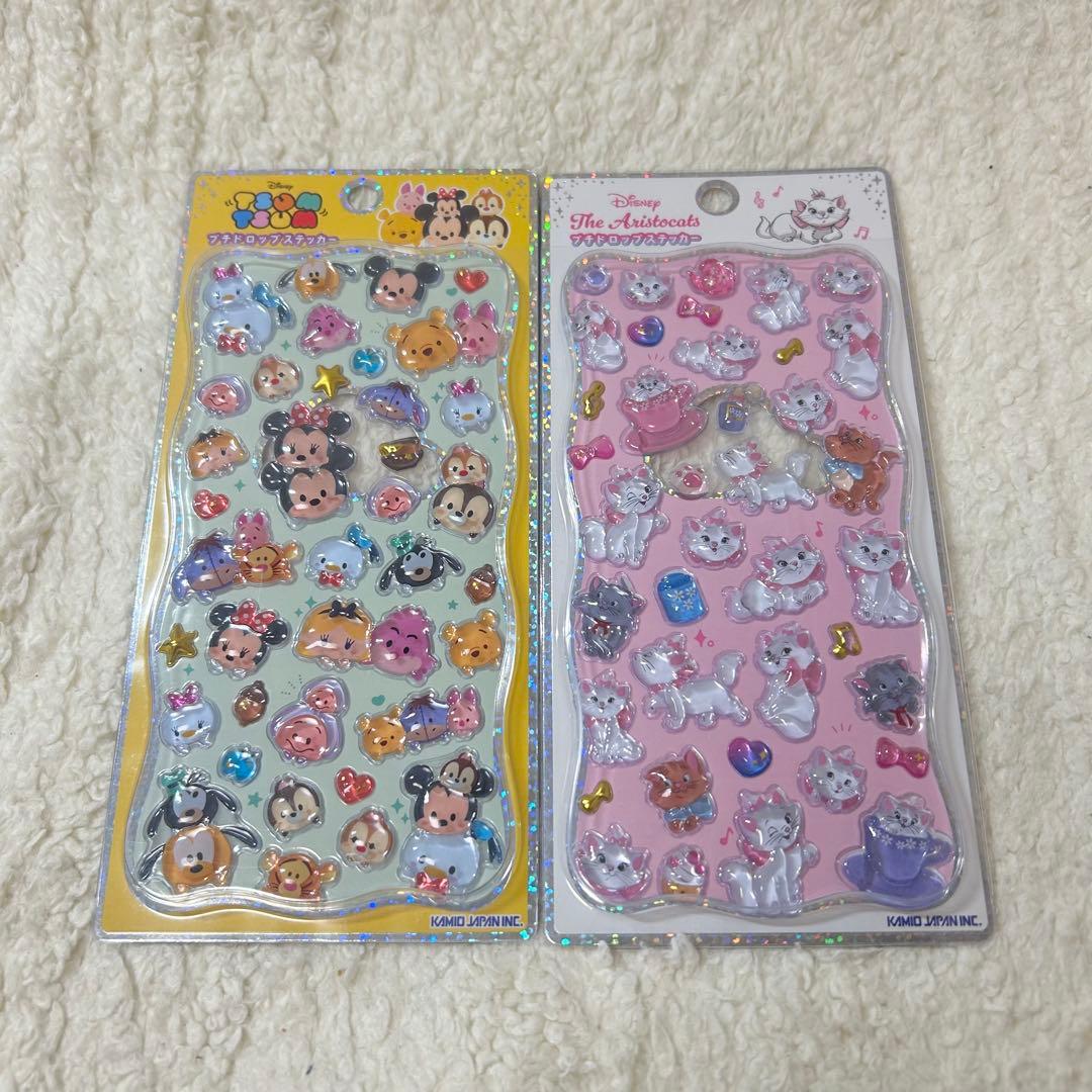 プチドロップステッカー　ディズニー5枚セット　正規品