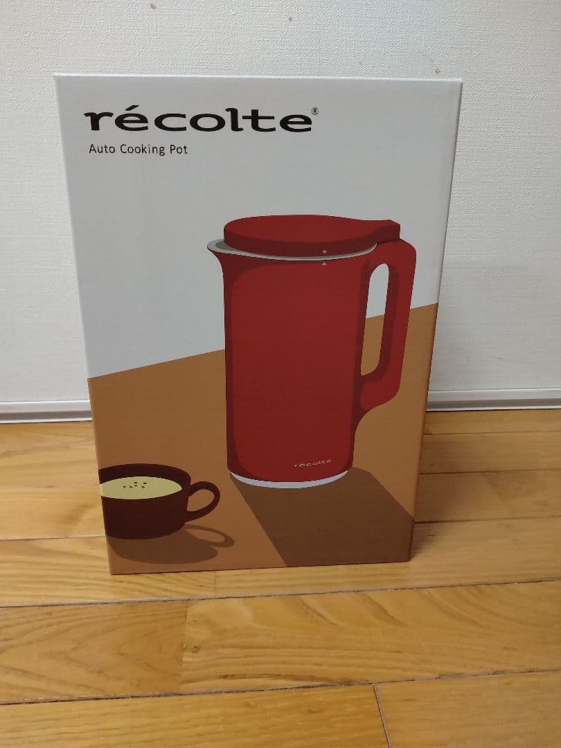 récolte Auto Cooking Pot レッド