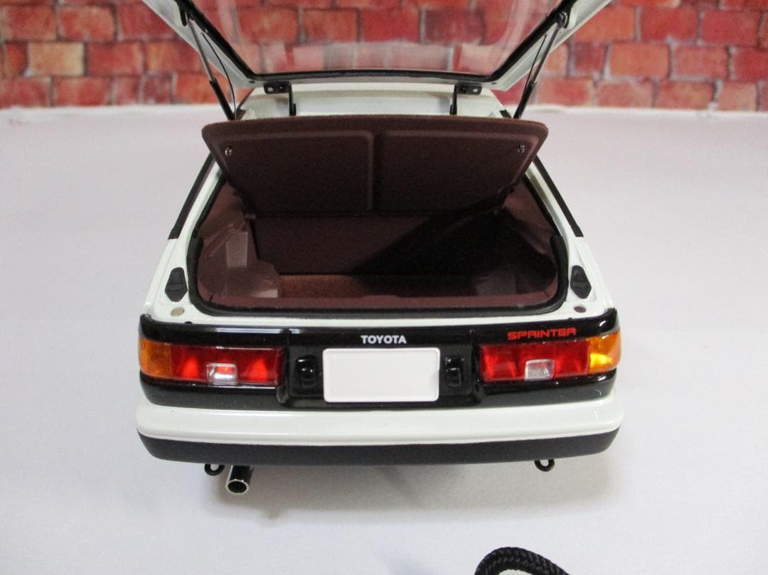 オートアート　スプリンター トレノ プロジェクトD　ファイナルバージョン