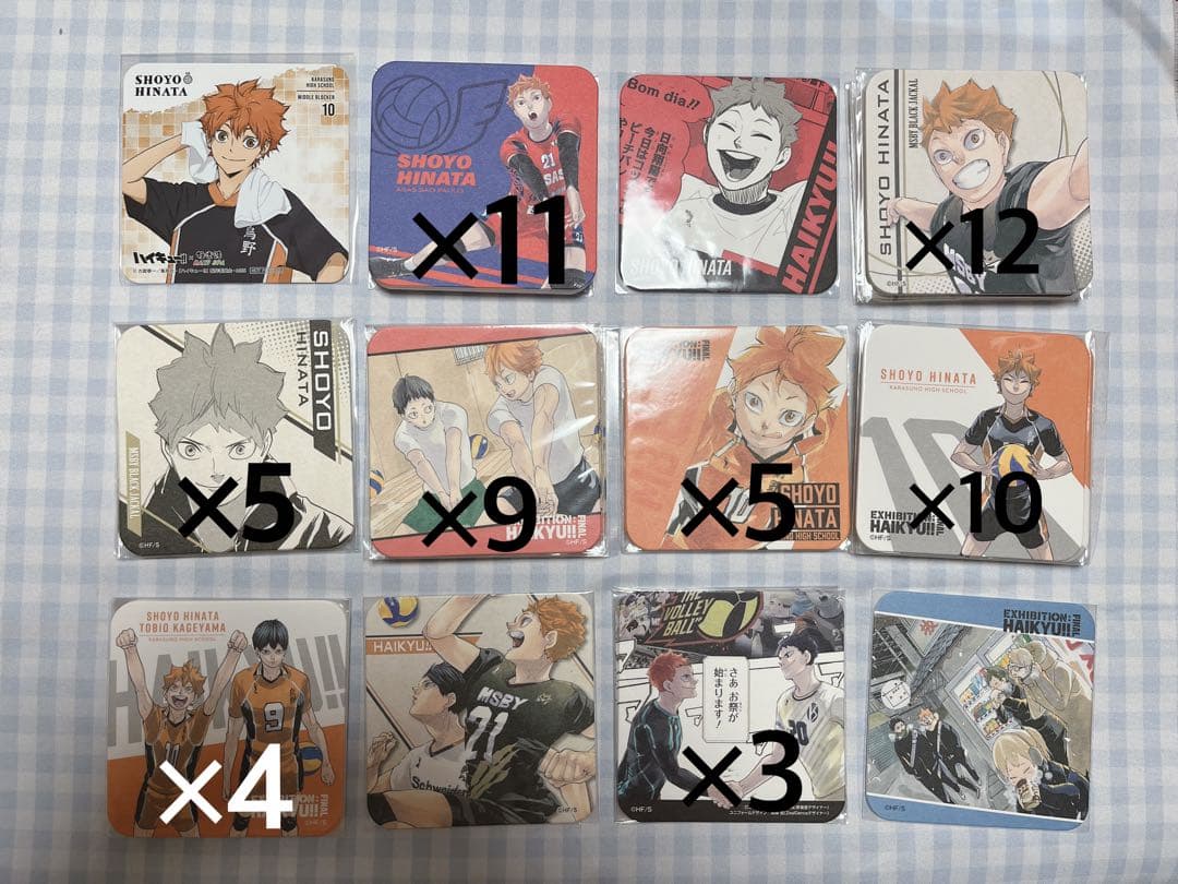 ハイキュー 日向翔陽 アートコースター