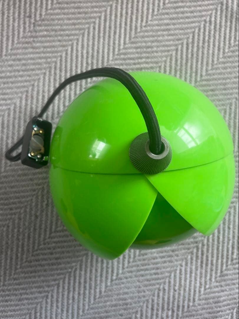 昭和レトロ　チューリップランプ　グリーン　 ペンダントライト