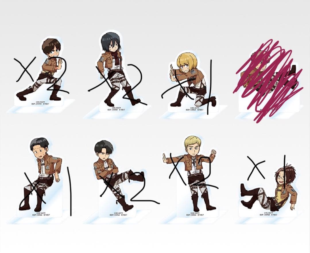 一番くじ　進撃の巨人　〜獣の巨人は俺が仕留める〜ラストワン、A賞、B賞セット+他