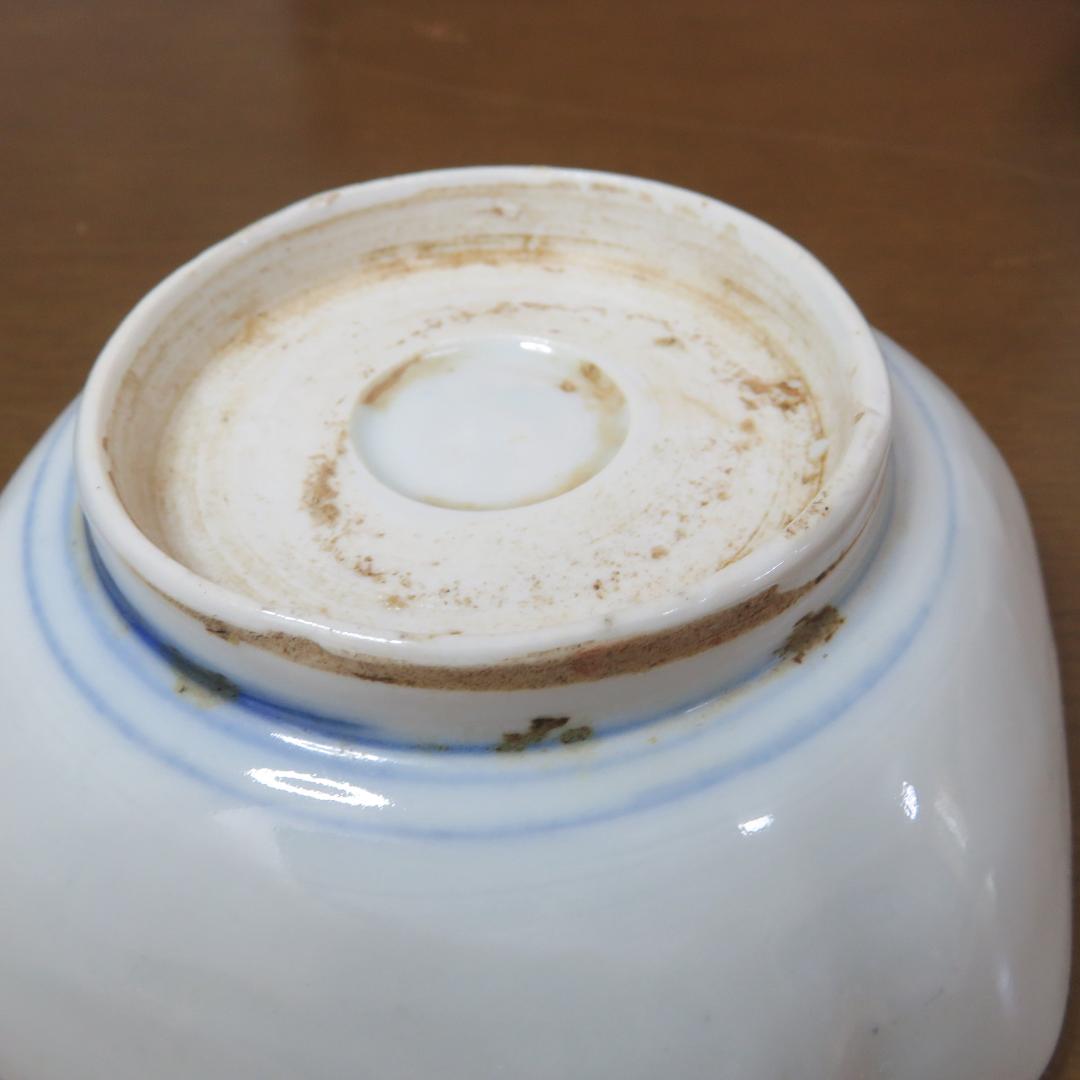 変形鉢 共箱 ネズミ 四角 歪み 窯傷 金彩 色絵付け 小判 祝い皿 10組