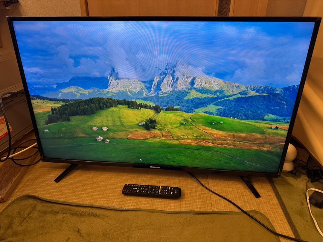 ハイセンス hisense 43型　テレビ　43A50　2018年製極美品！