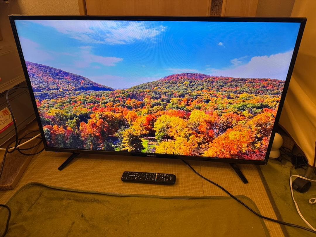 ハイセンス hisense 43型　テレビ　43A50　2018年製極美品！