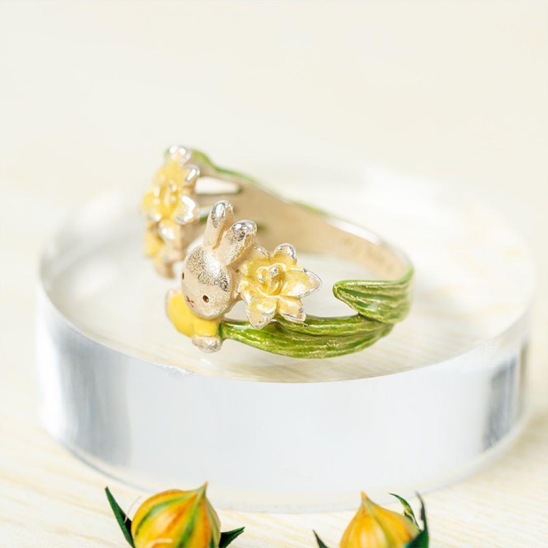 フラワーミッフィー パルナートポックコラボ フラワーリング オリエンタルリリー