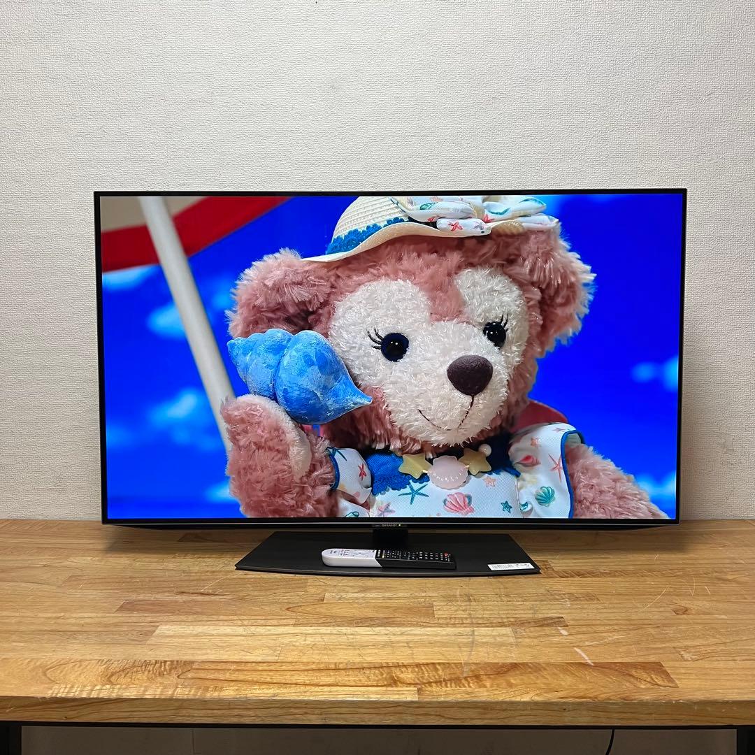 シャープ 48V型 4K有機ELテレビ AQUOS 4T-C48CQ1 アプリ○