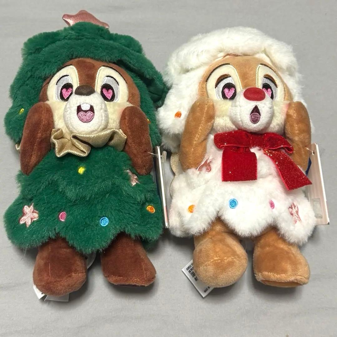 【セット売り】上海ディズニー チップアンドデール　クリスマス 2025マスコット