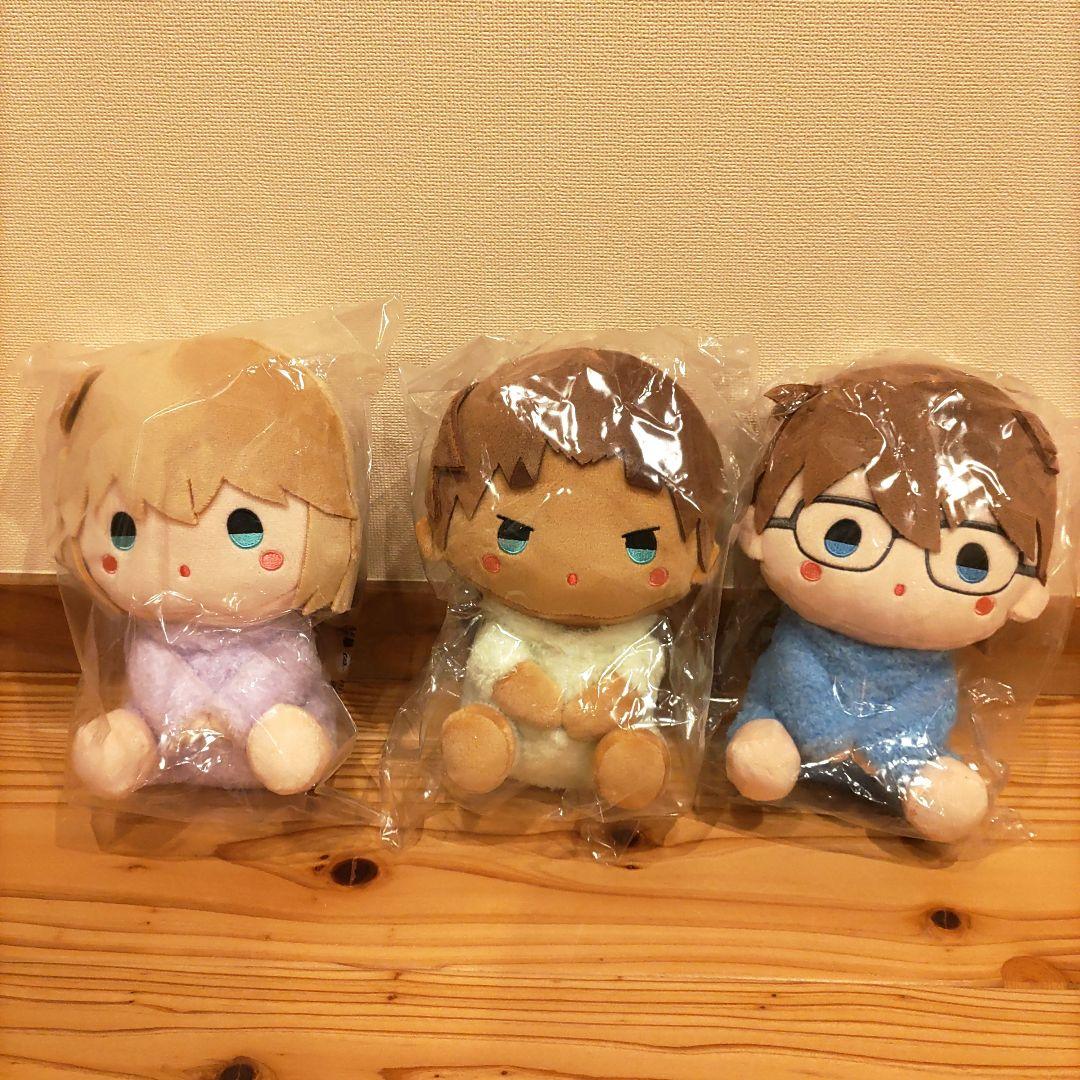 名探偵コナン セガラッキーくじ もこもこリラックスタイム フルコンプセット