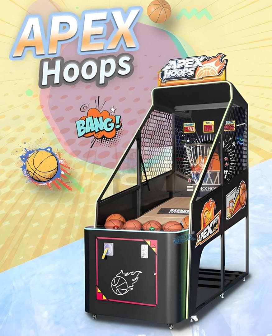 商用家庭用兼用マシンスポーツLEDバスケットボールアーケードゲーム 投入式