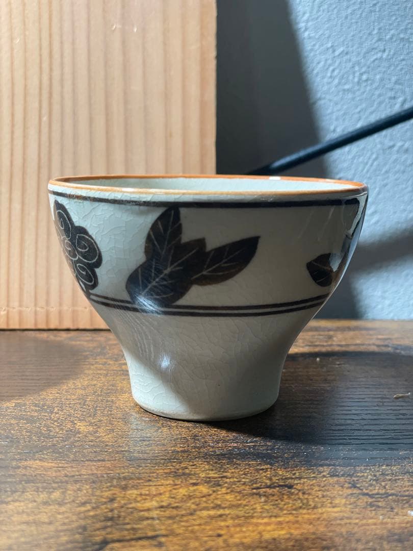 四代 宮川香斎 絵高麗 吸出　茶碗　13客/共箱