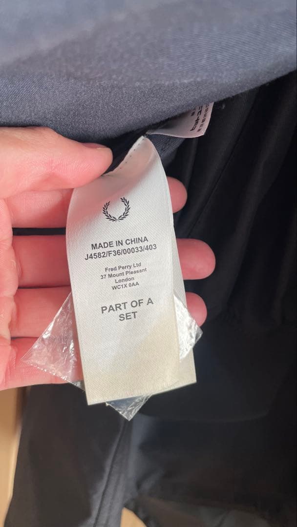 【FRED PERRY】フィッシュテールジャケット